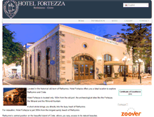 Tablet Screenshot of fortezza.gr