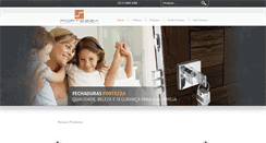 Desktop Screenshot of fortezza.com.br