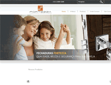 Tablet Screenshot of fortezza.com.br